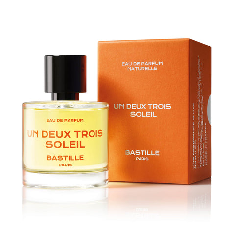 Eau de parfum Un Deux Trois Soleil format 50ml and its case - Bastille